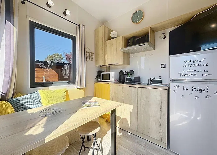 Tiny House 1 Chambre, Piscine Chauffee, A 200 M De La Plage, - Fr-1-361a-24 Dom wakacyjny Jullouville-les-Pins